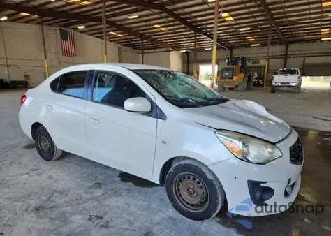 2018 Mitsubishi Mirage G4 Es из США, поврежденный, VIN ML32F3FJ6JHF10158